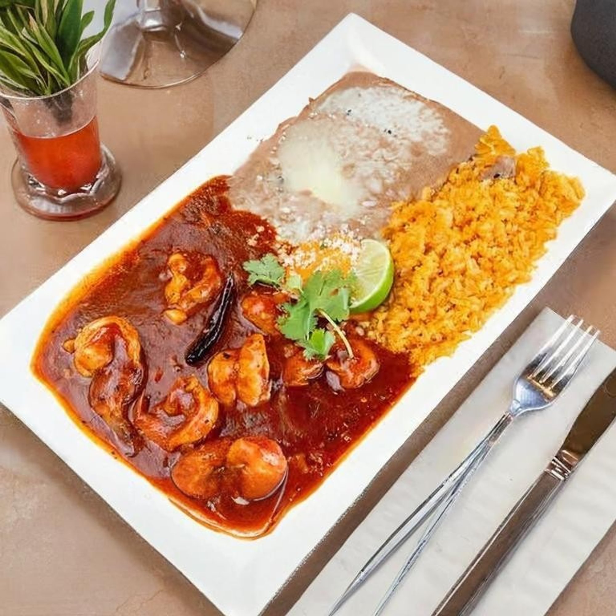 Camarones a La Diabla
