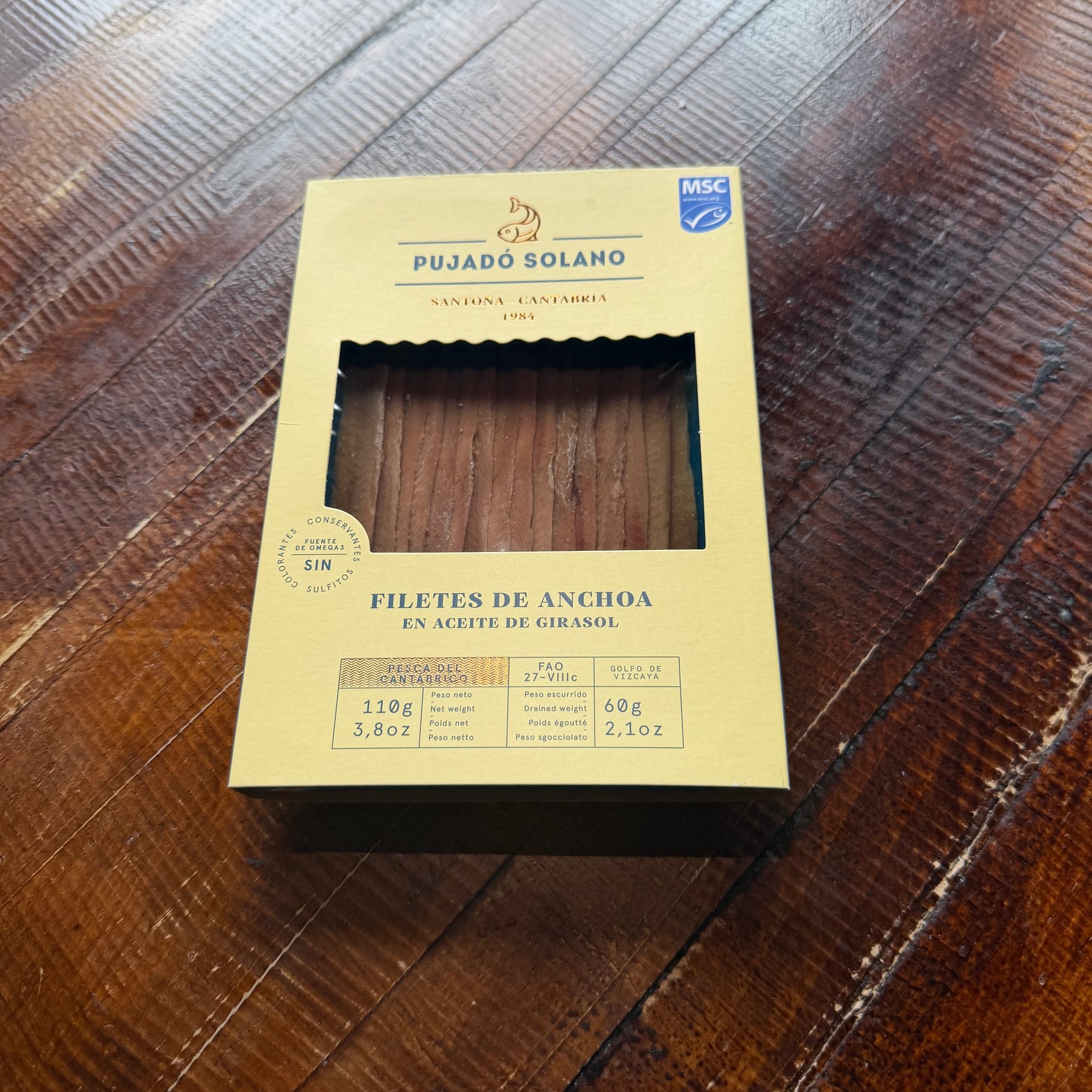 Anchoas de Santoña / Anchovies - Pre Packaged