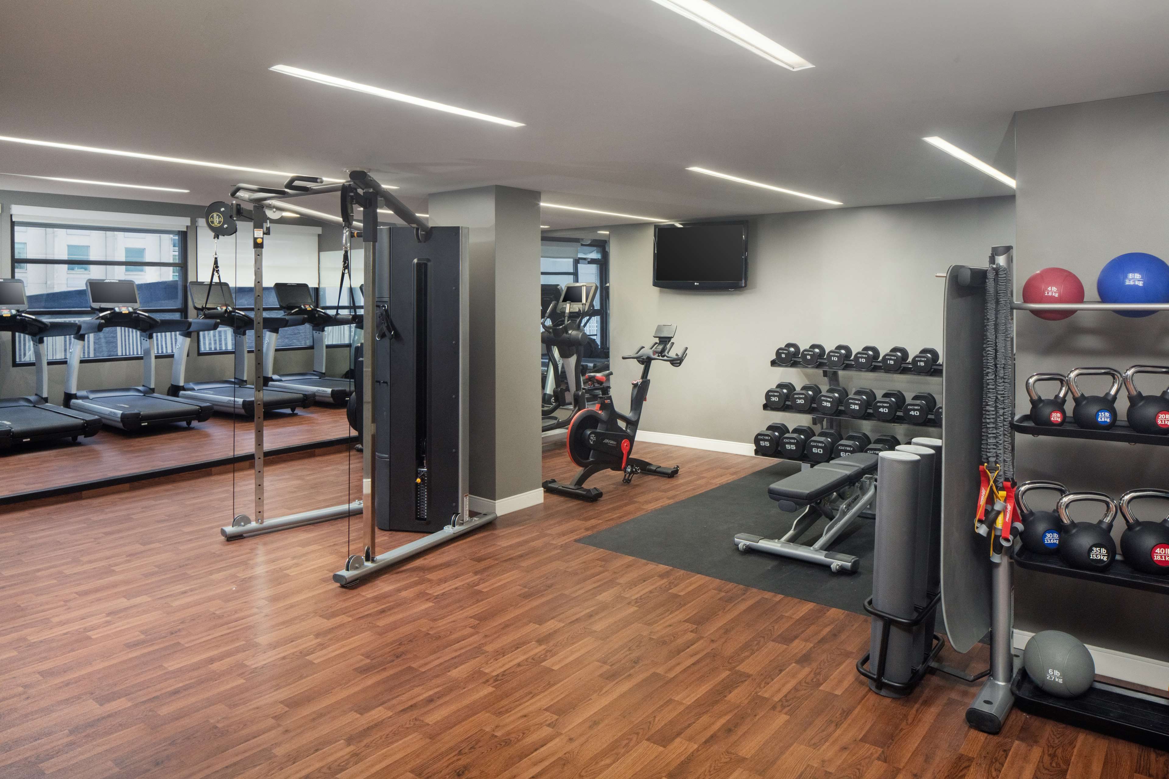 Health club  fitness center  gym