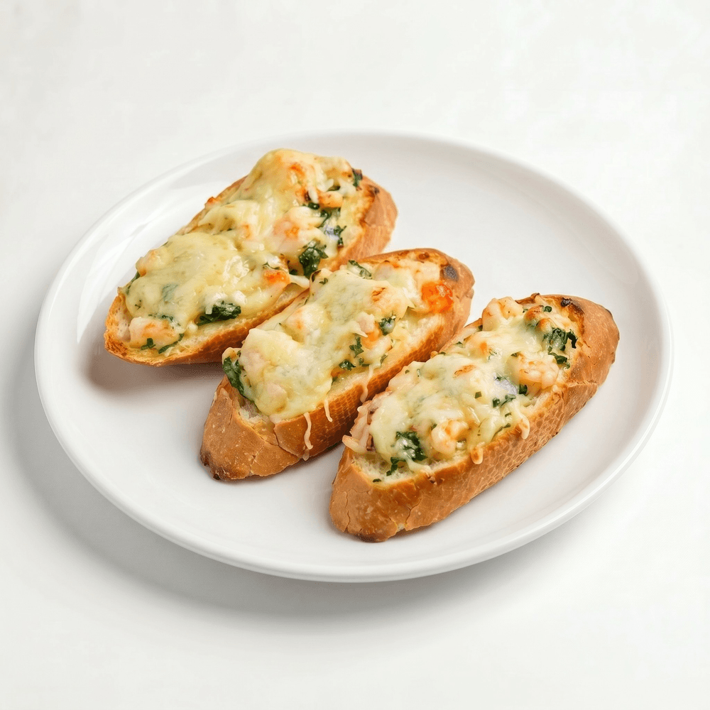Grilled Seafood Bread