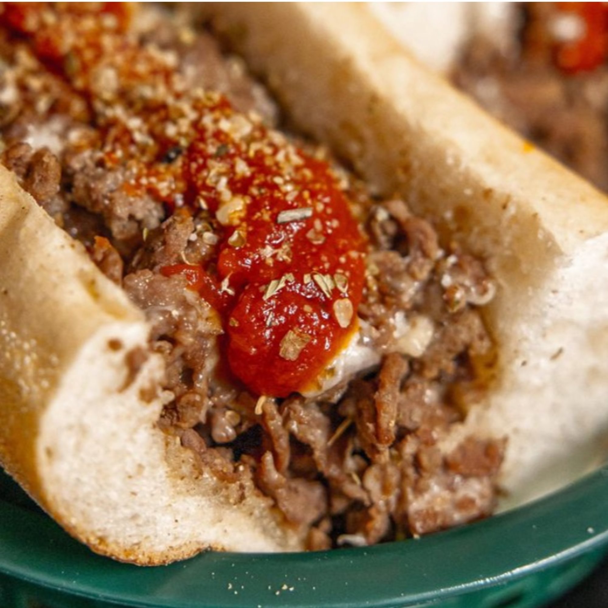 Pizza Steak Sandwich