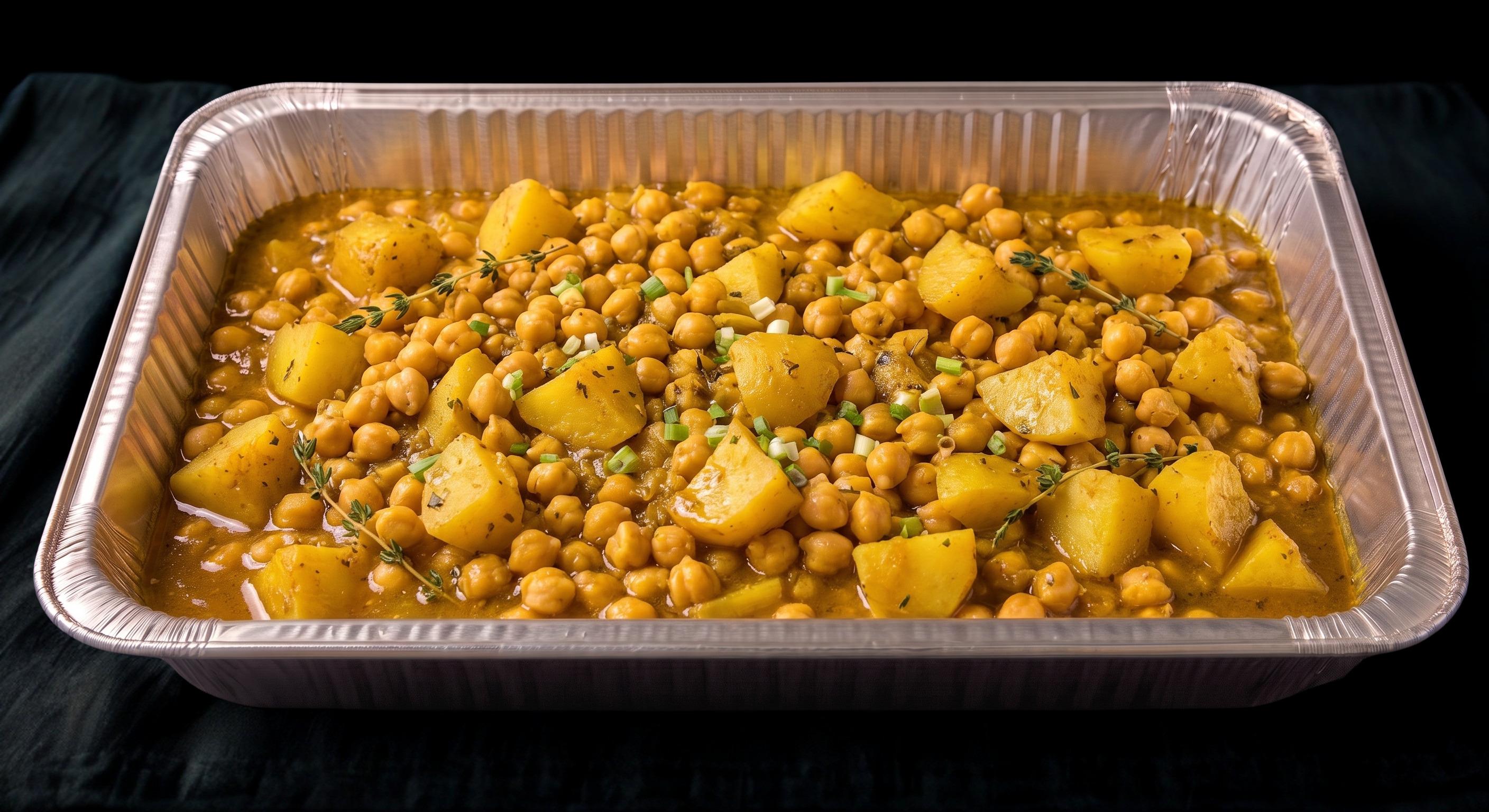 Curry Chana & Potatoes