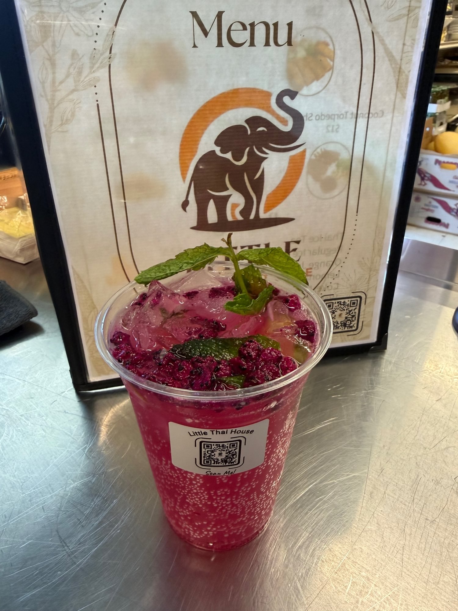 Dragon Fruit Mojito