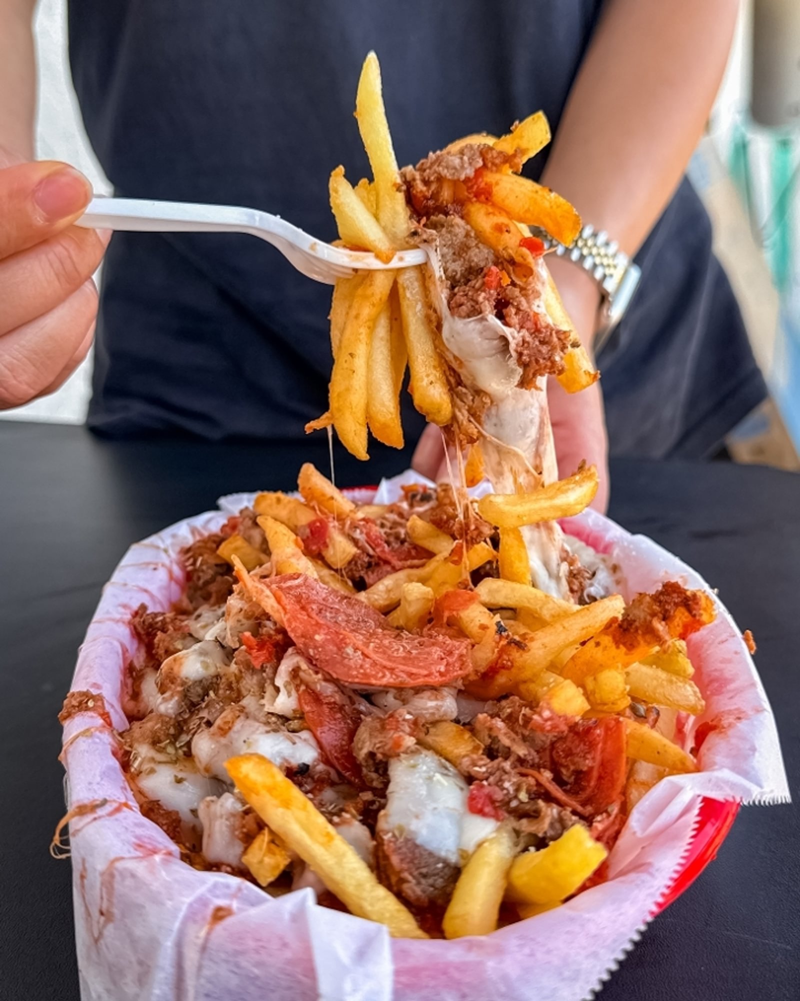 Pepperoni Pizza Fries