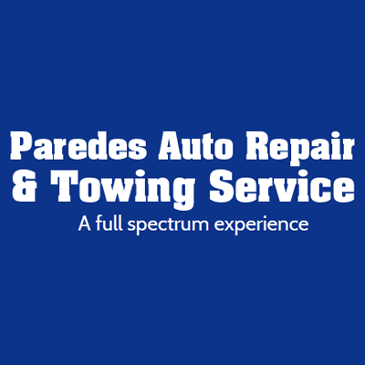 Paredes Auto Repair & Towing Service Logo