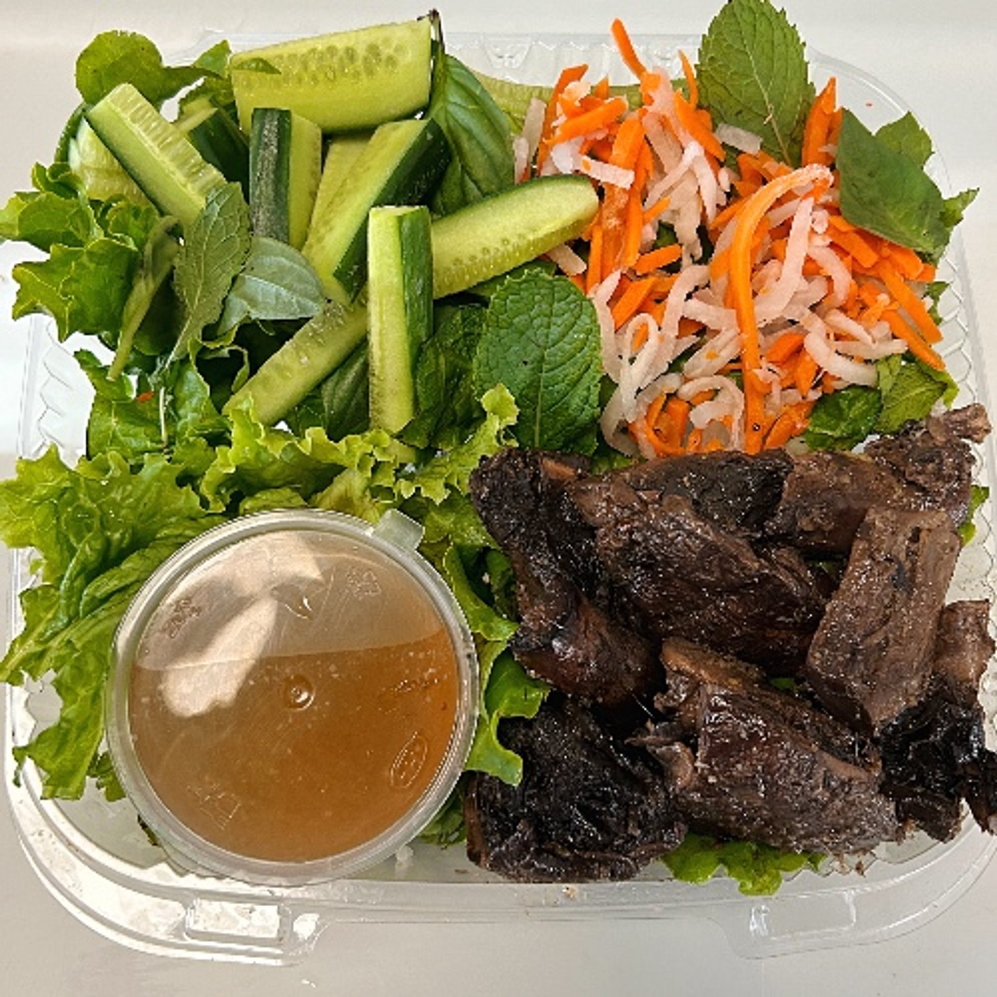 Portobello Mushroom Salad Bowl