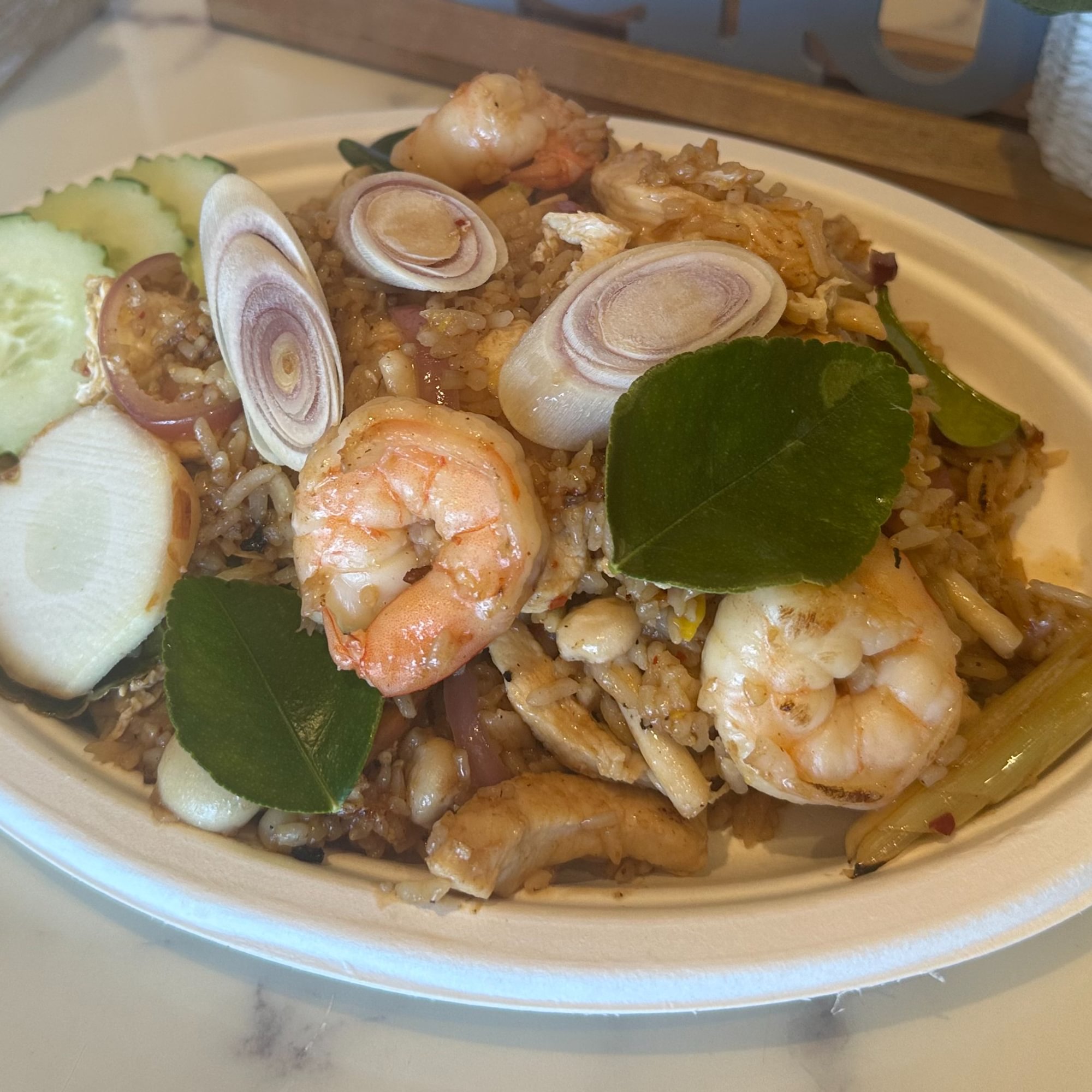 Tom Yum Fired Rice (Lunch Combo)