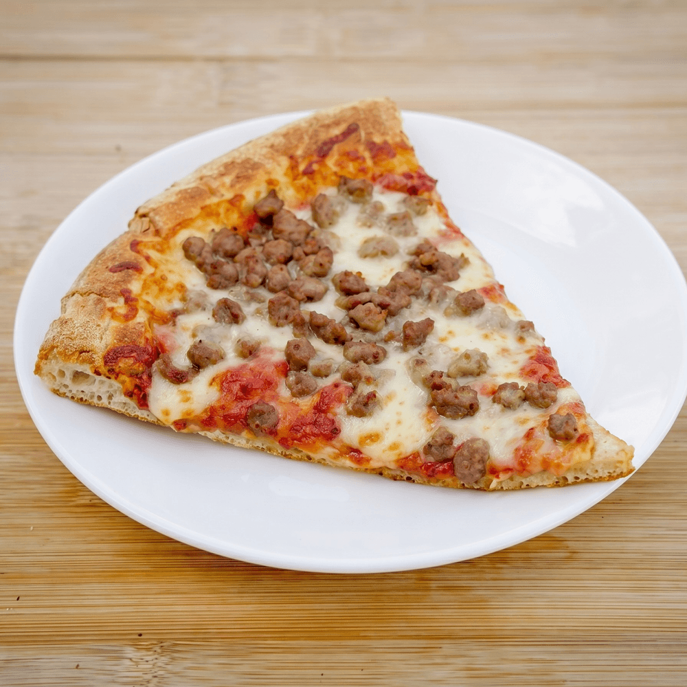 Sausage Pizza Slice