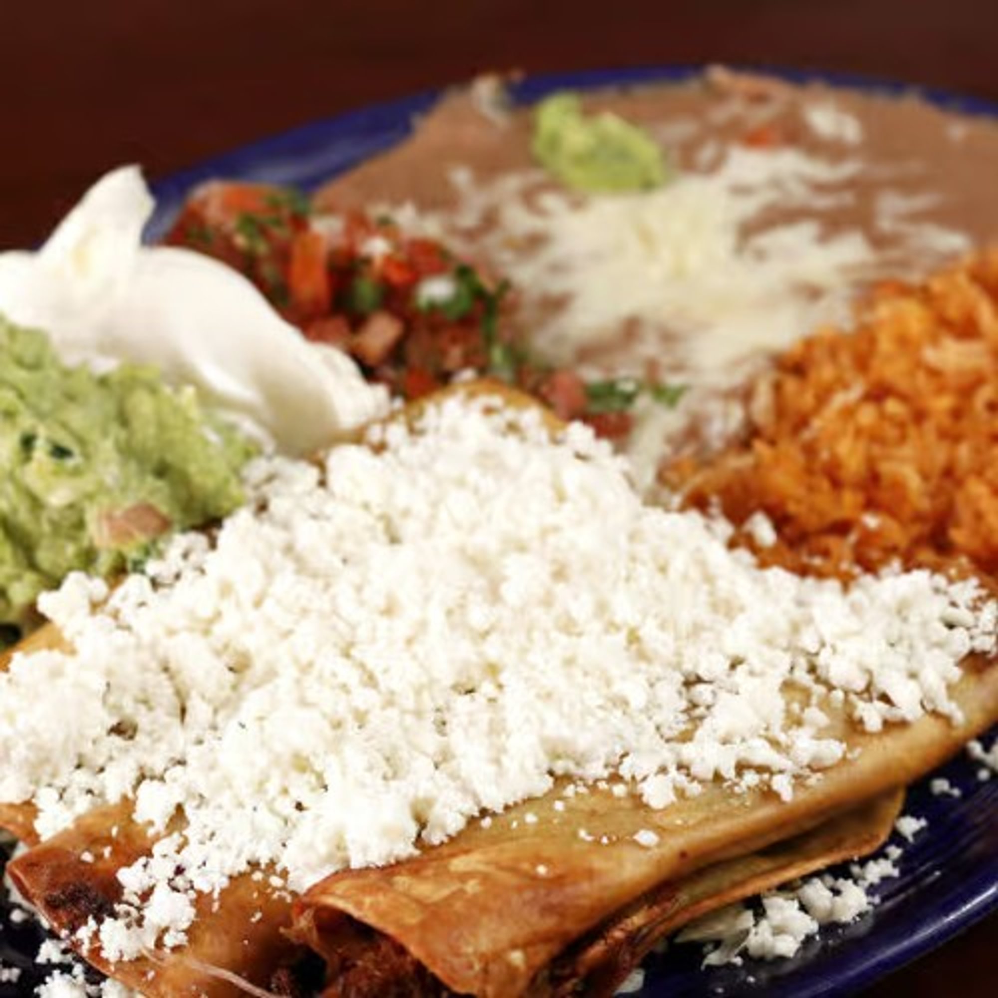 Flautas (3) Dinner Plate