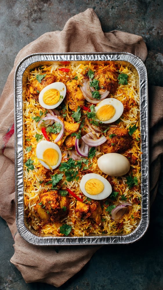 Party Tray - Bezawada Boneless Chicken Biryani