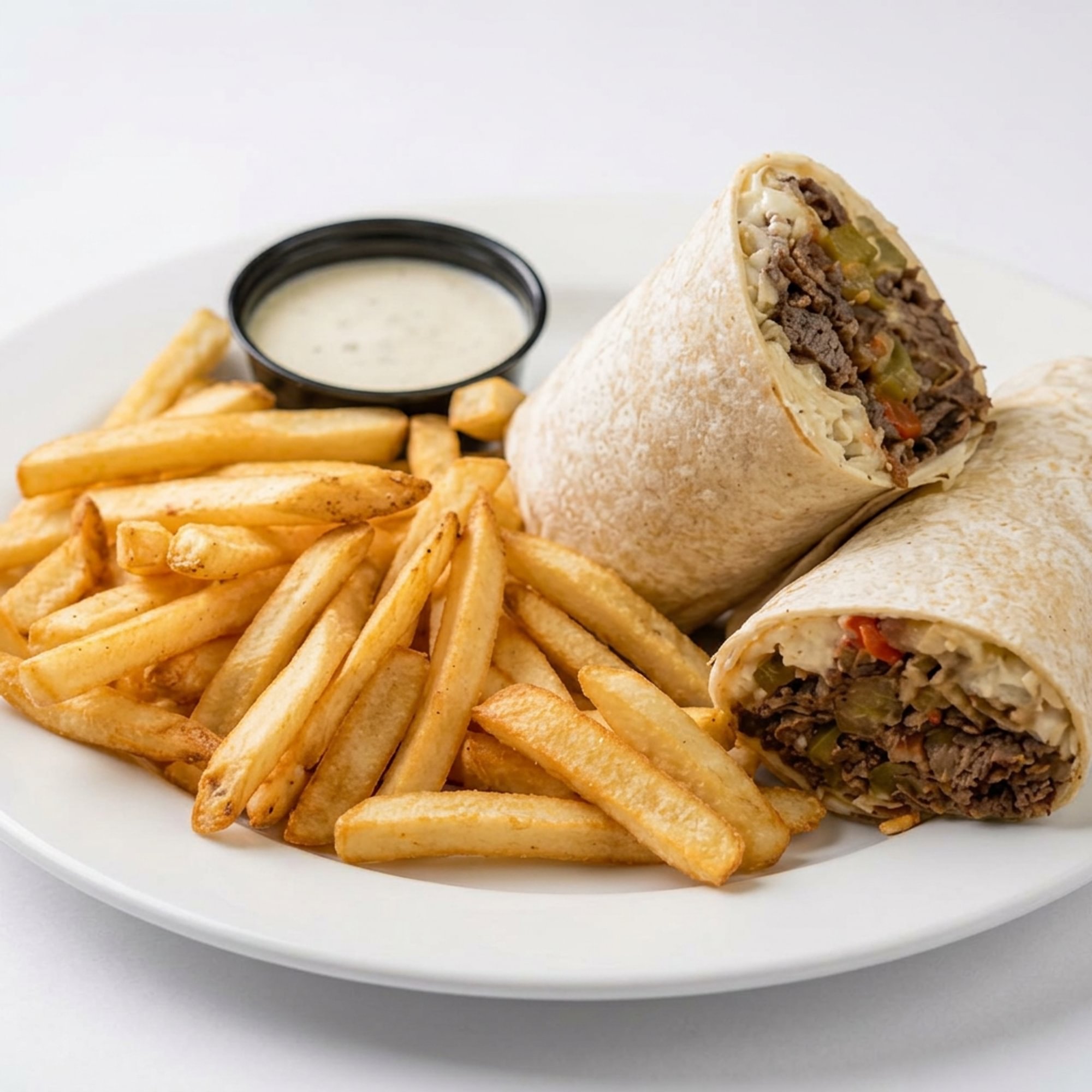 Loaded Steak & Cheese Wrap