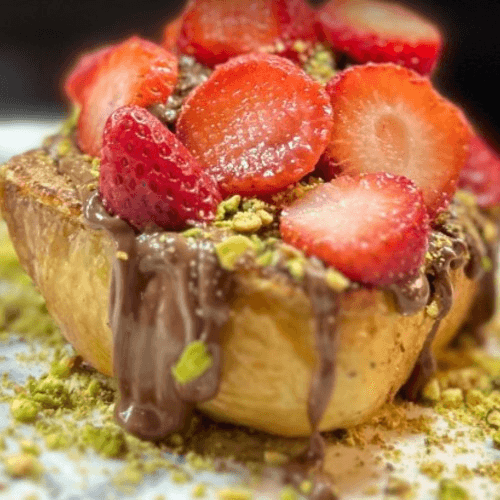 Dubai Chocolate French Toast