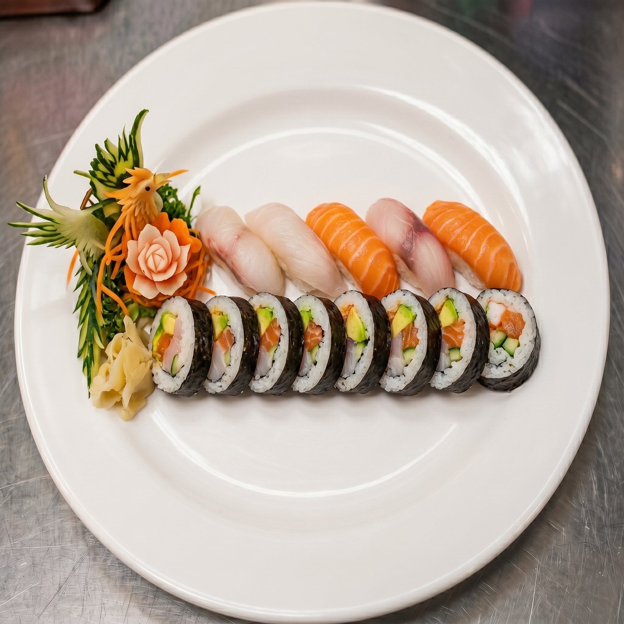 Orenji Dragon Roll