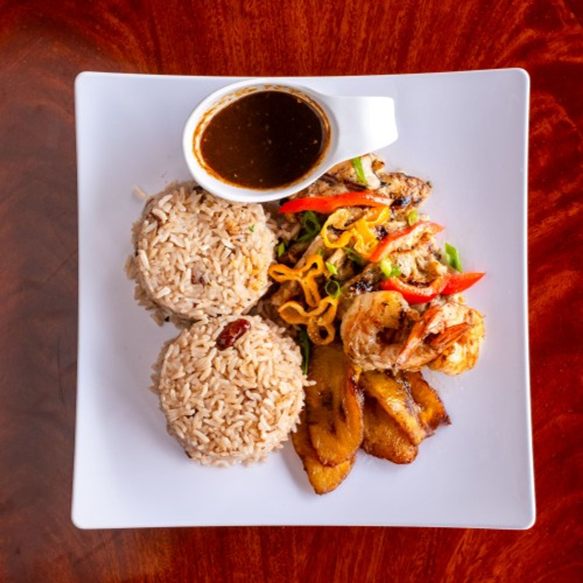 Jerk Snapper & Shrimp