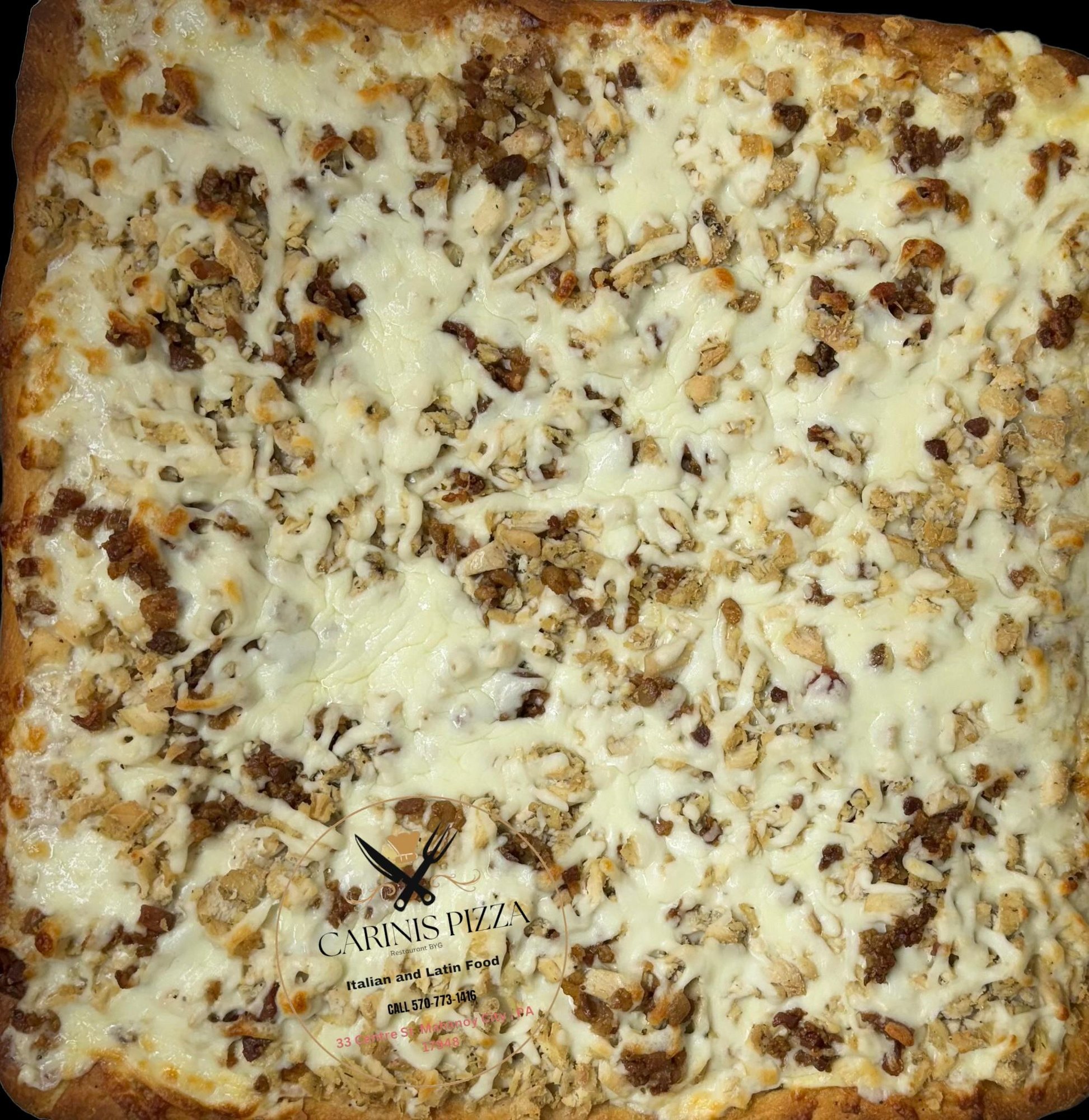 Plain Sicilian Pizza