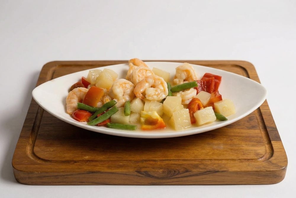 菠萝虾球 Pineapple Shrimp