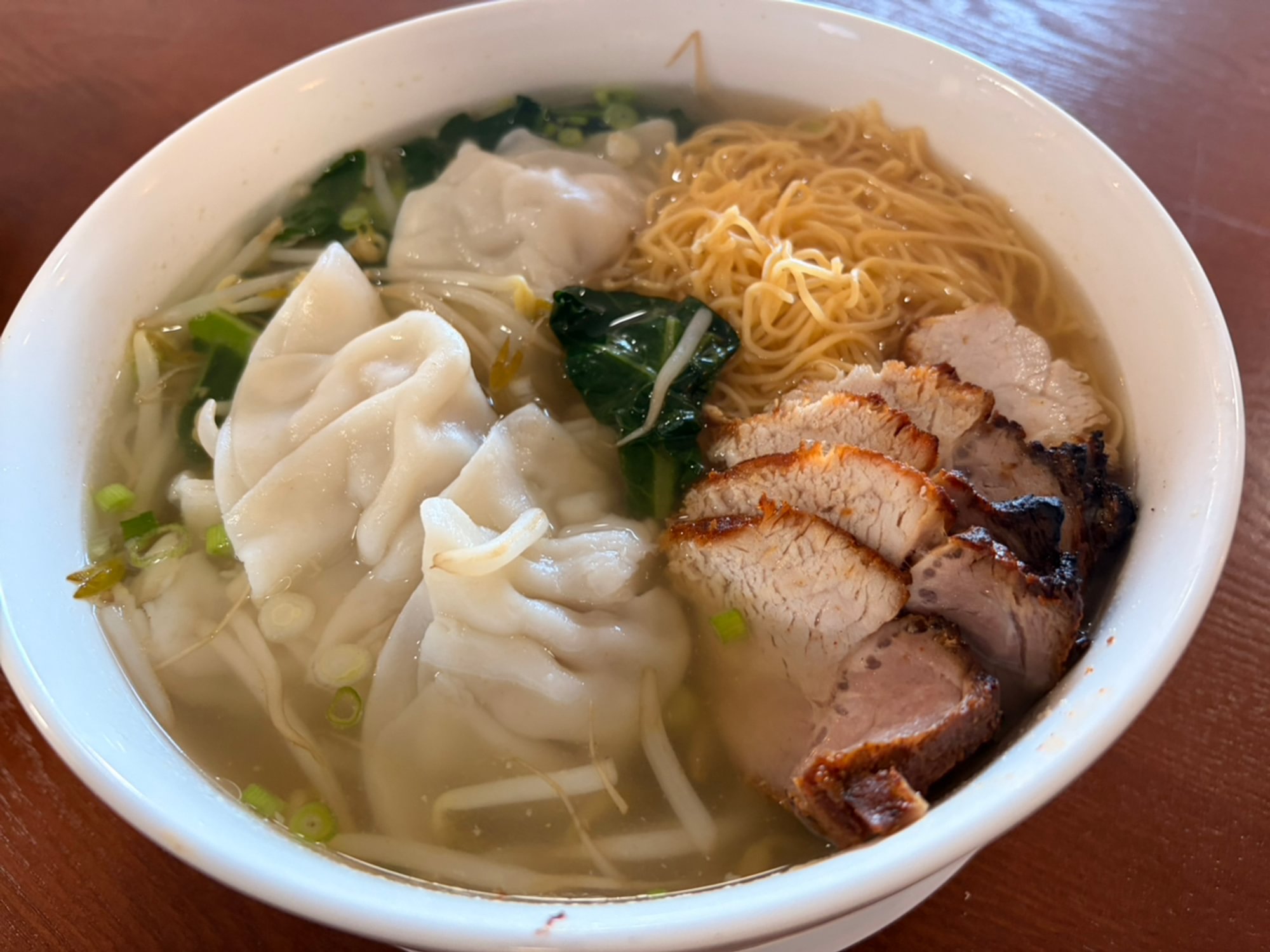 Dumpling Egg Noodle Soup