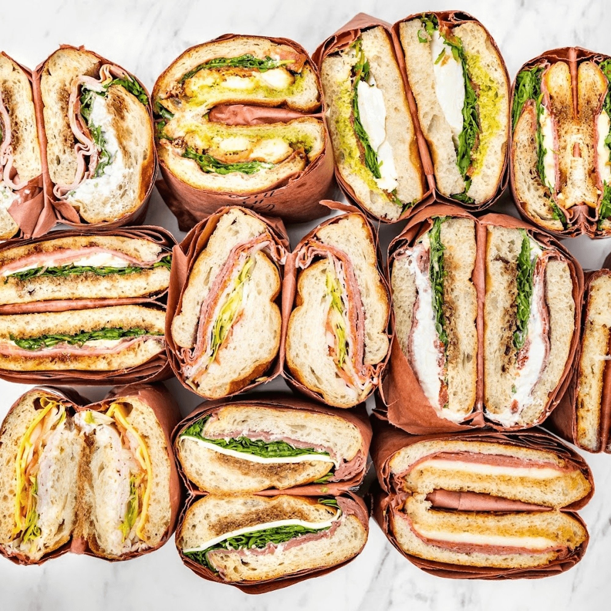Mixed Sandwich Catering — 10 Sandwiches