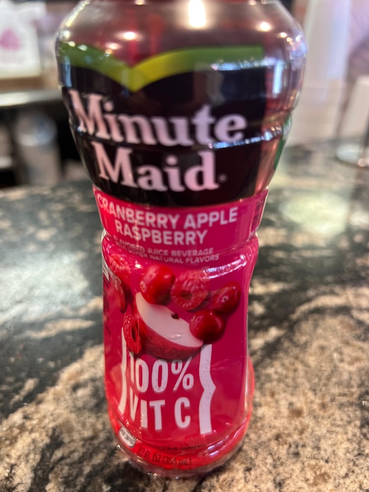 Cranberry Juice Minute Maid