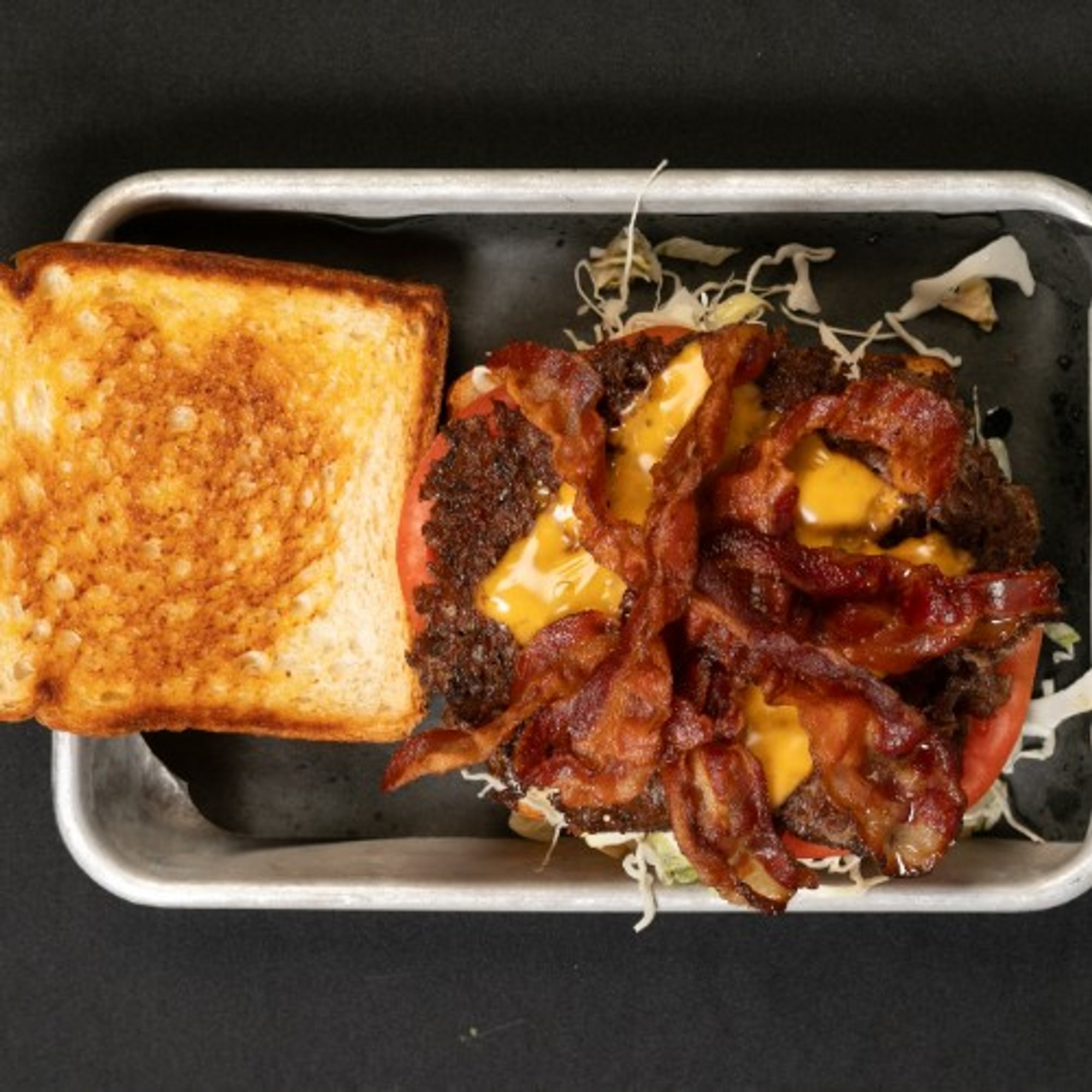 BLT Patty Melt Burger
