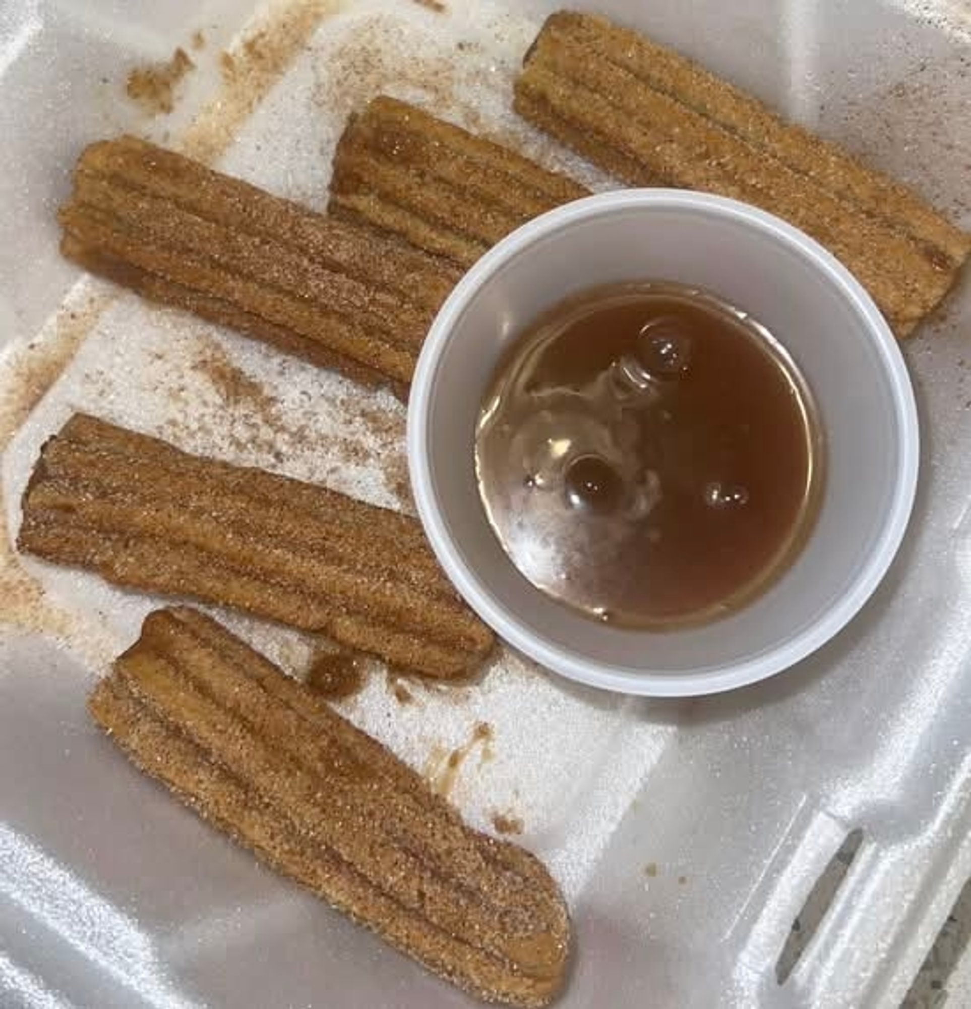 Churros Rellenos de Cajeta