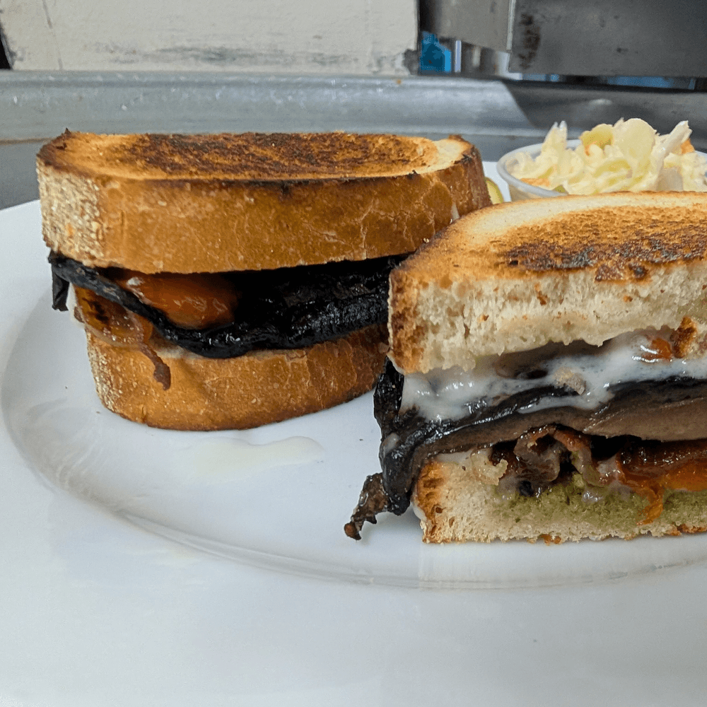 Grilled Portabella Mushroom Sandwich