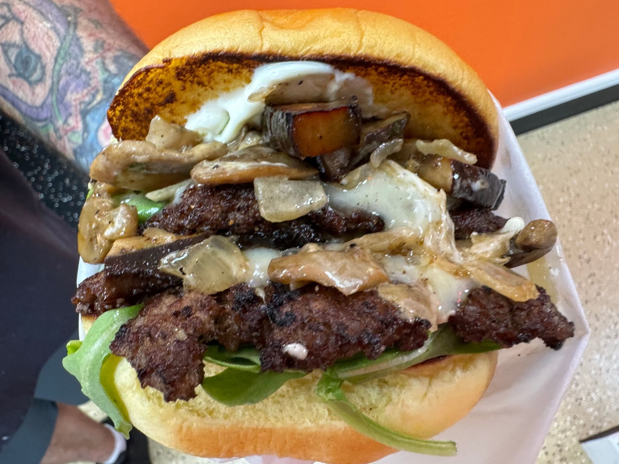 Build Your Beast Smash burger