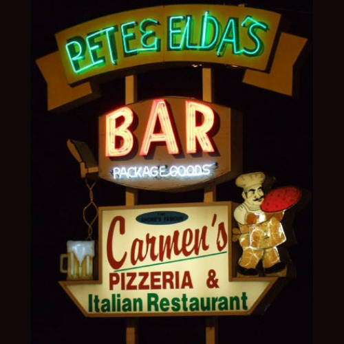 Pete & Elda's Bar / Carmen's Pizzeria Logo
