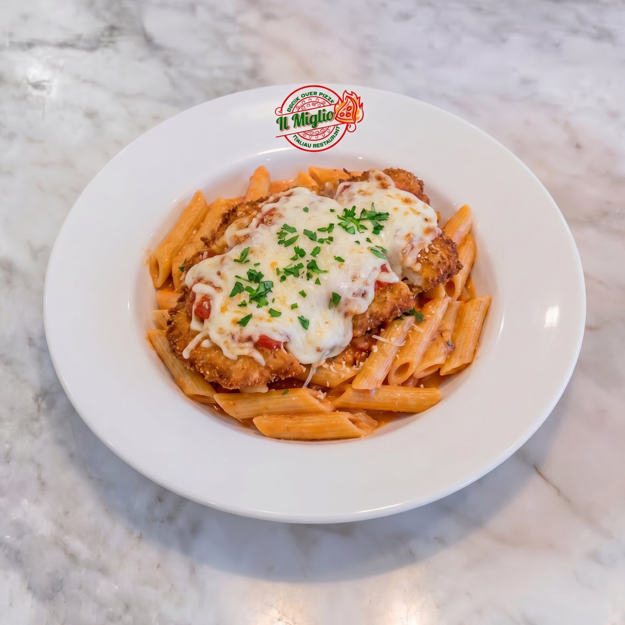 Chicken Parmesan Pasta