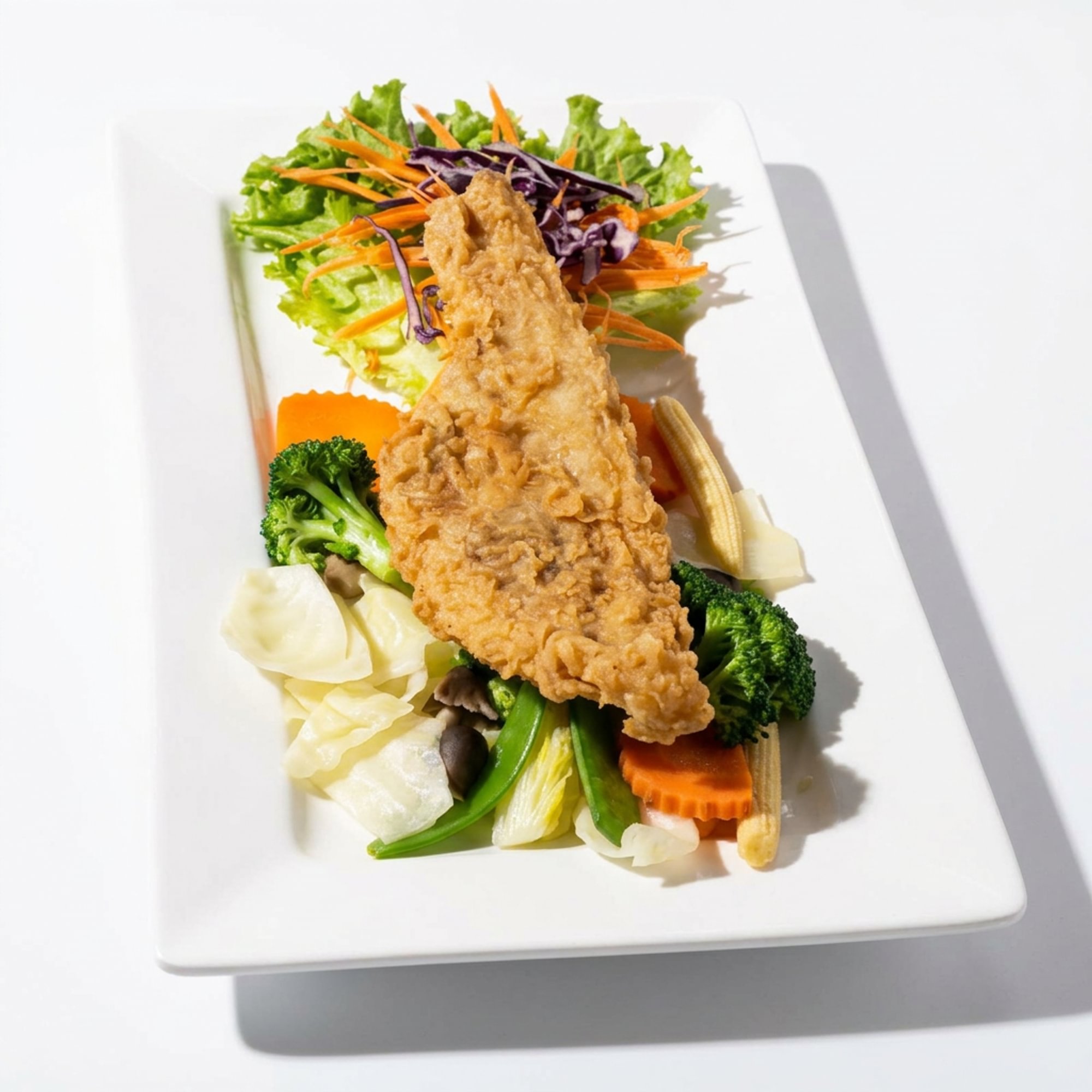 Flounder Fillet and Rice