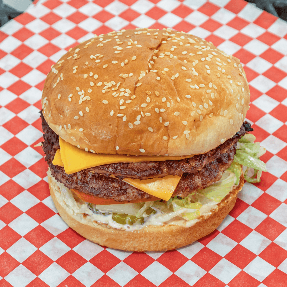 Double Cheeseburger Basket