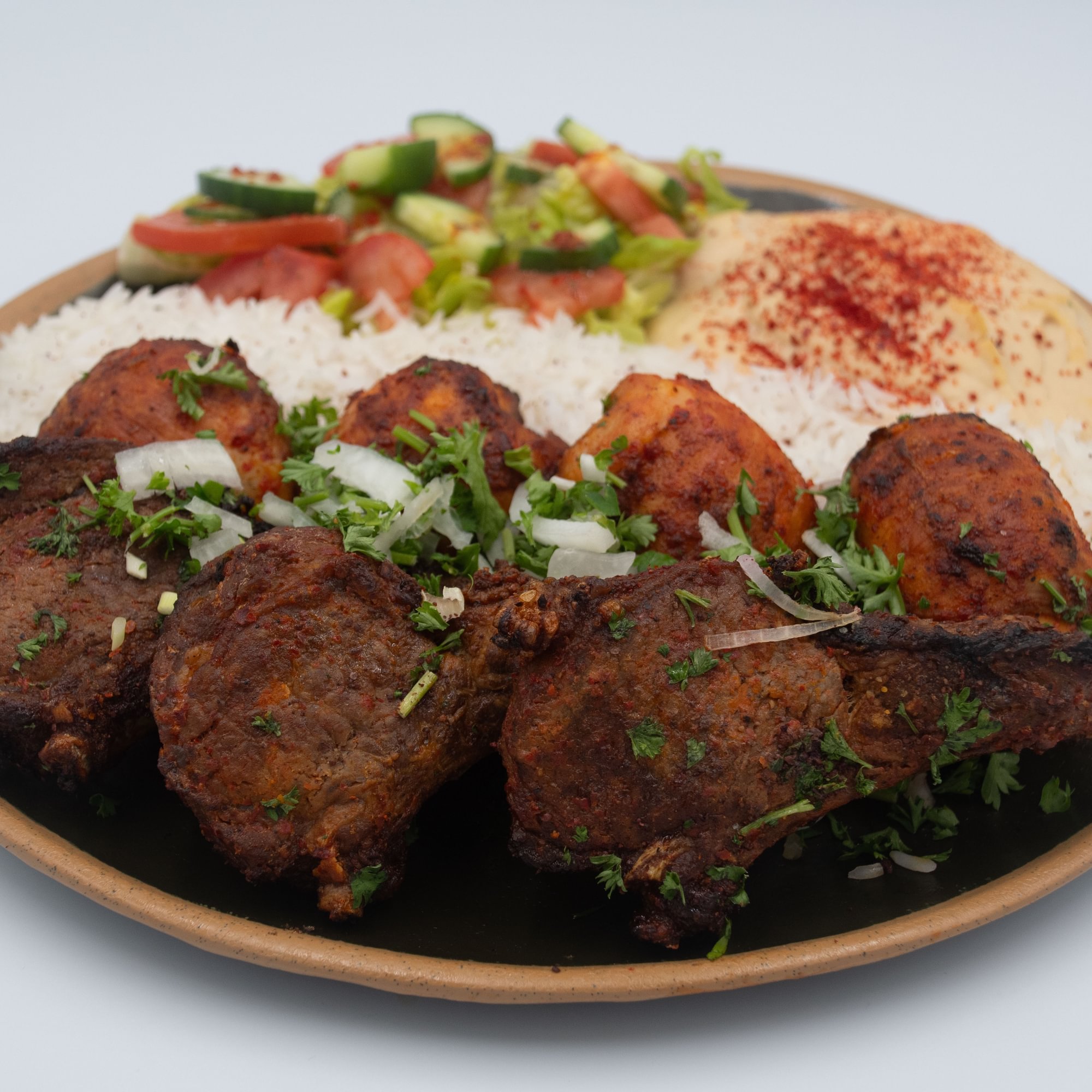 #29 Lamb Chop & Chicken Shish