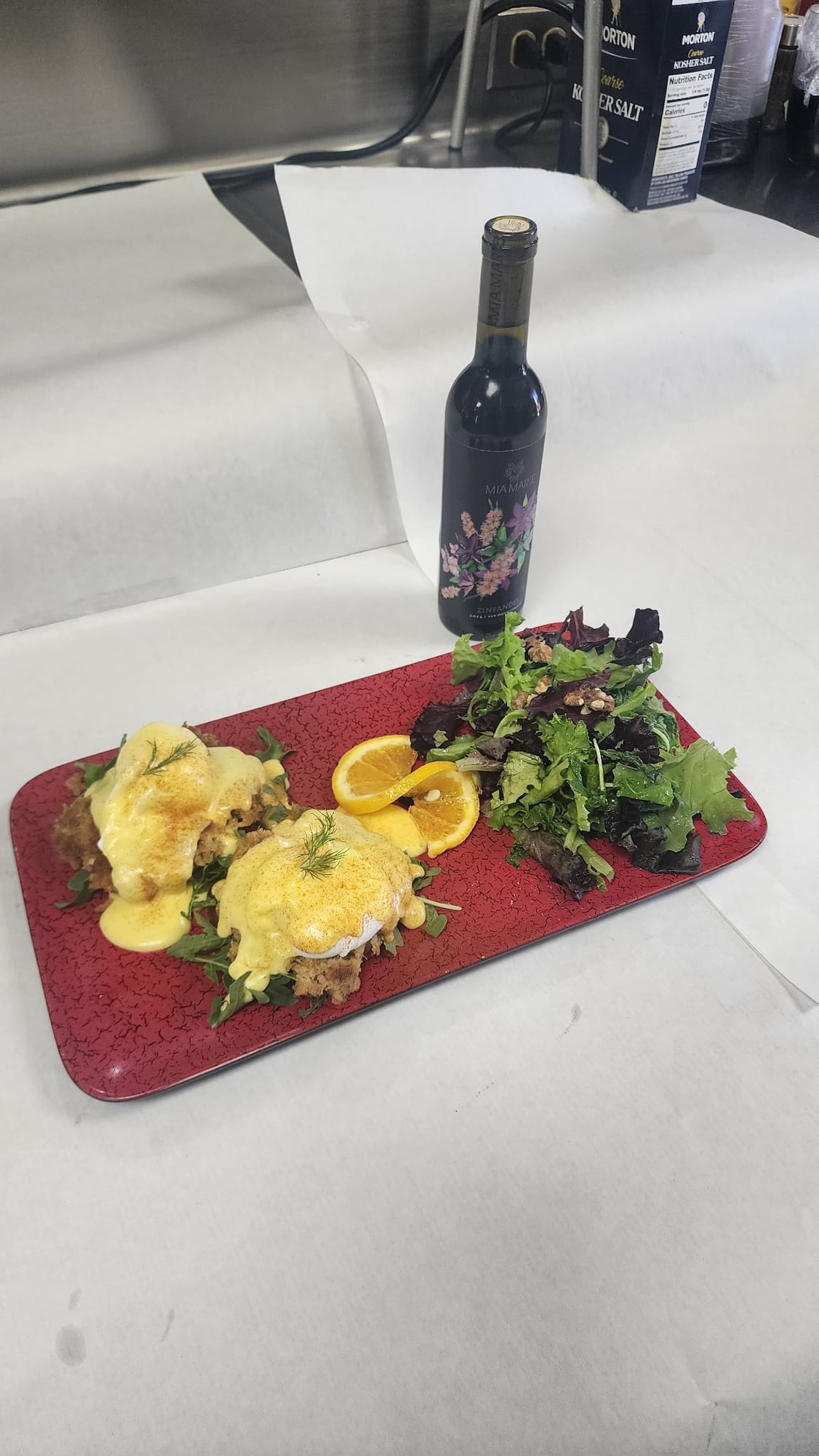 Crab Benedict