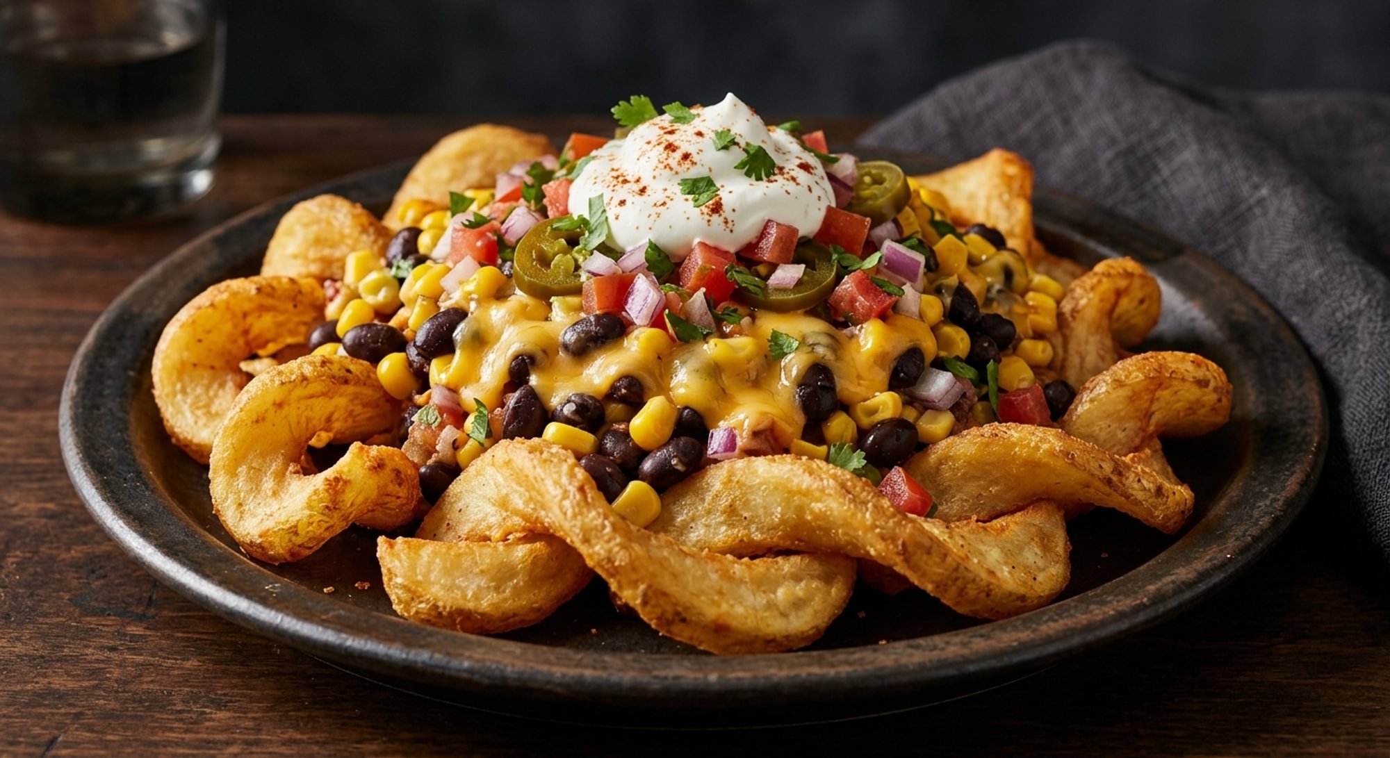 Smokin Jackpot Veggie Nacho Fries
