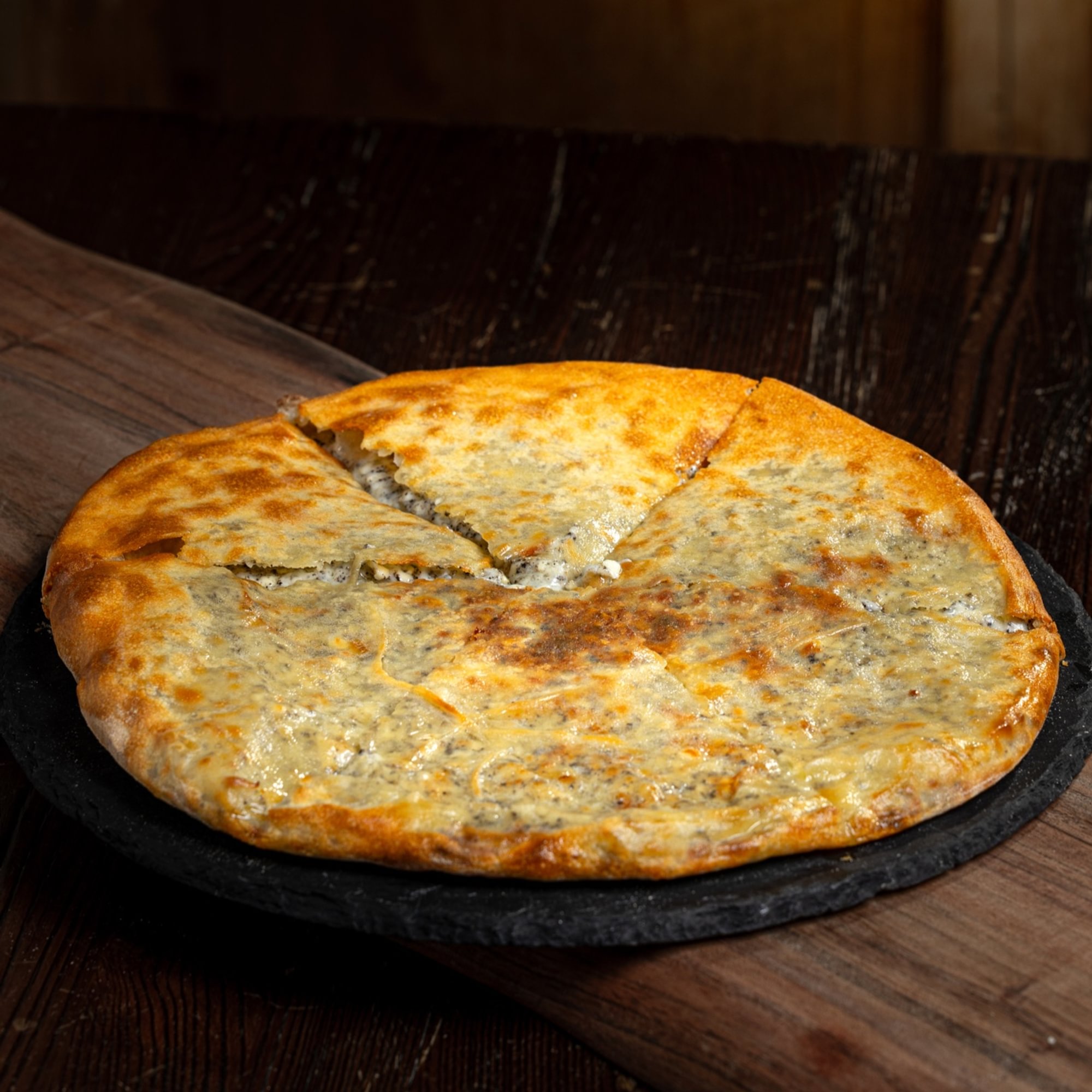 Lobiani with Bacon