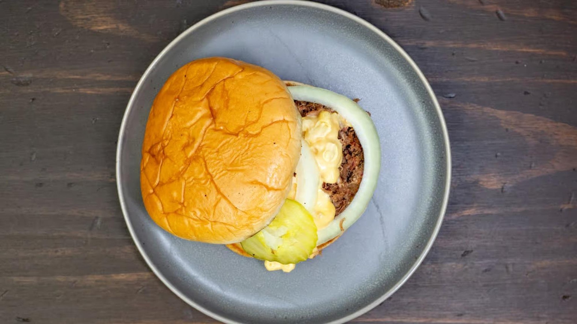 Chop Mac Sandwich