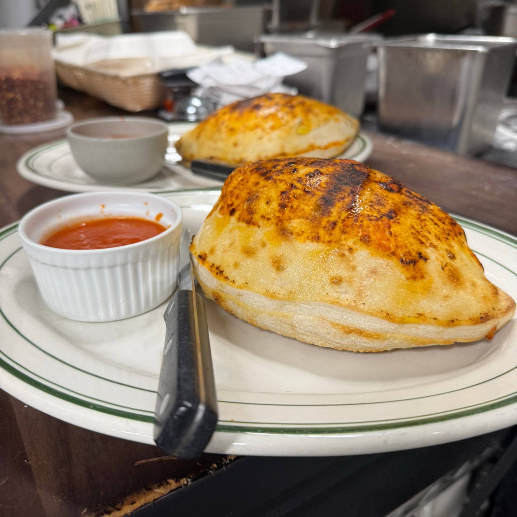 Mushroom Calzone