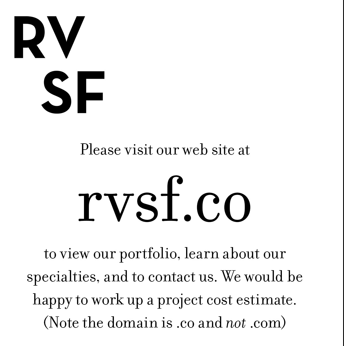 RVSF Inc. Photo