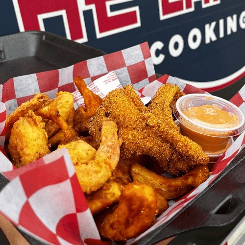 Catfish & Shrimp Combo