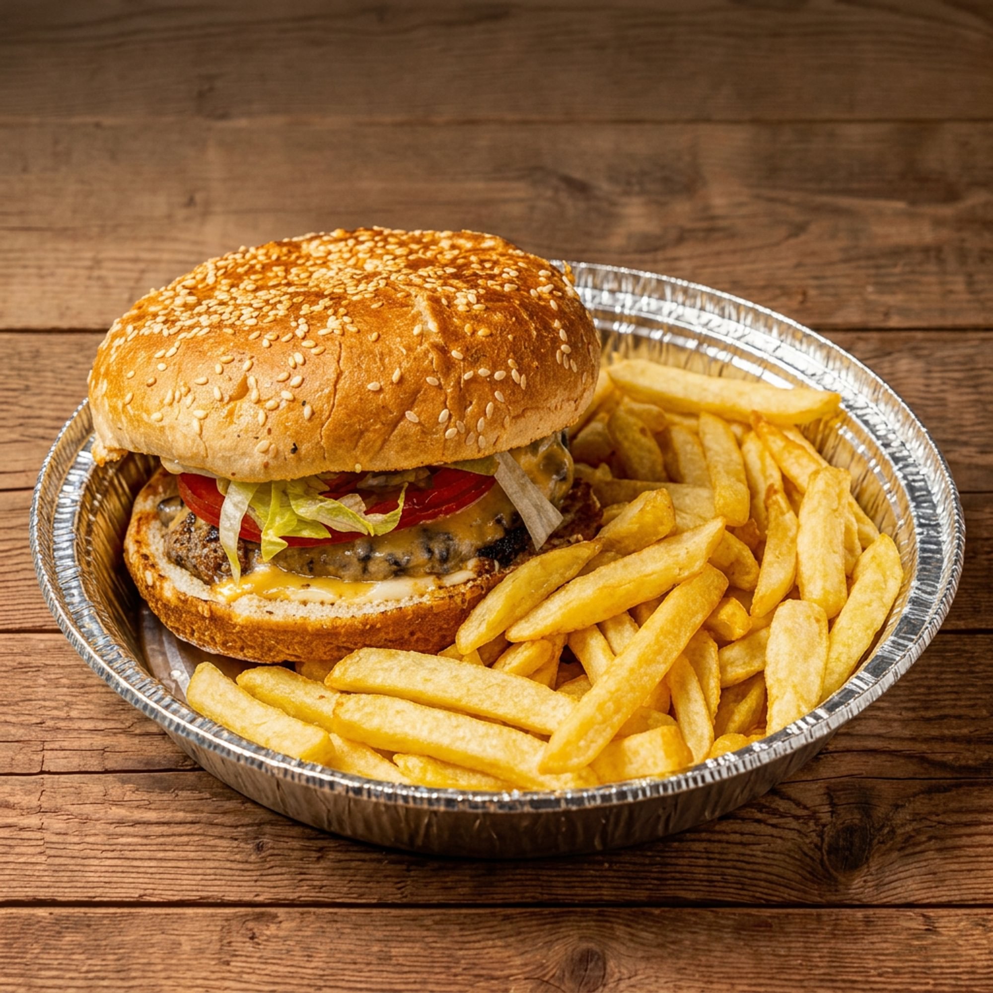 Cheeseburger Deluxe Combo