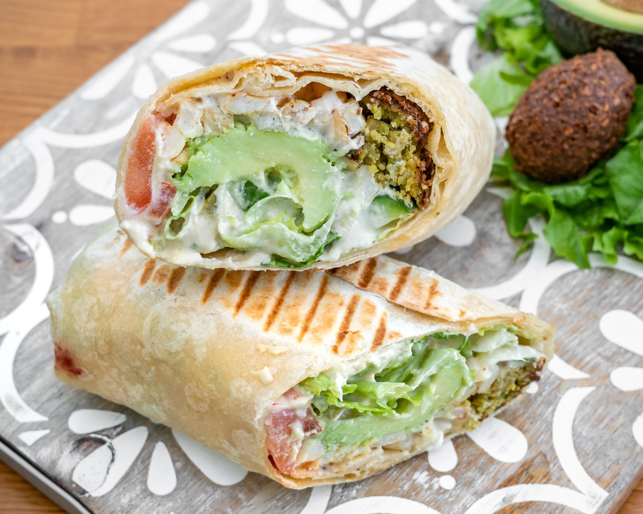 Falafel California Wrap