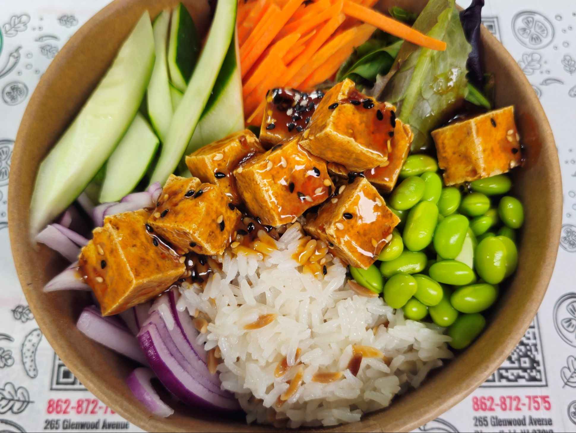 Crispy Tofu Bowl