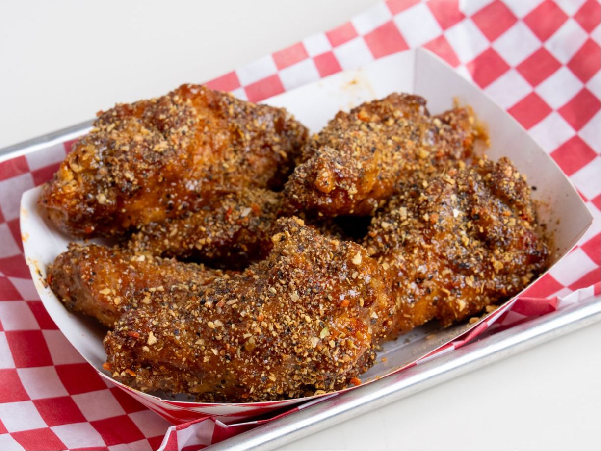 Lemon Pepper Wings (Dozen)