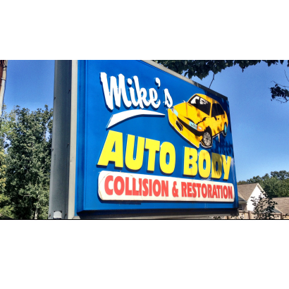 Mike's Auto Body Collision &amp; Restorations Logo