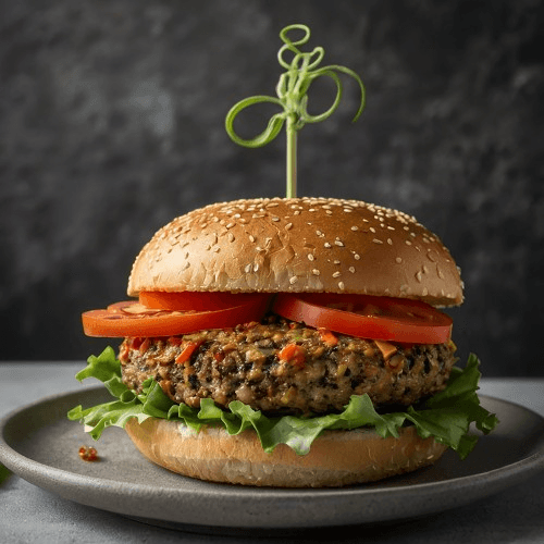 Black Bean Veggie Burger
