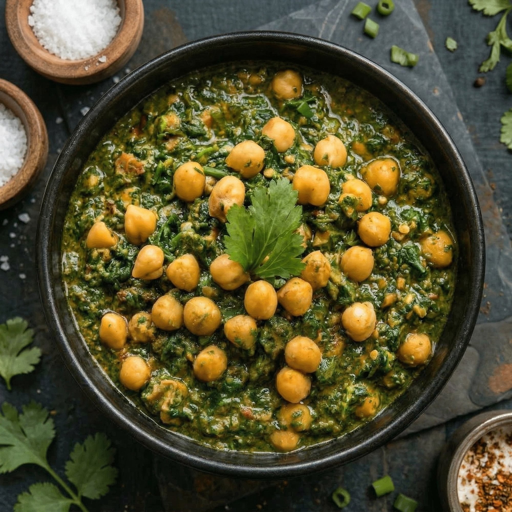 Saag Chana