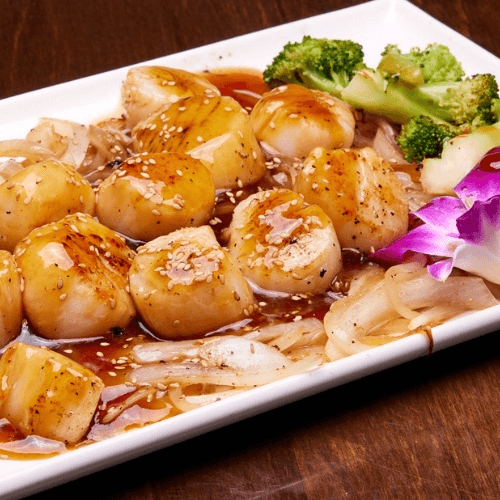 Scallop Teriyaki