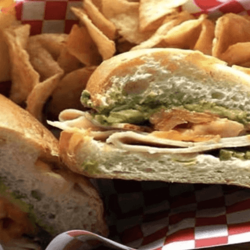 Turkey Avocado Melt Sandwich