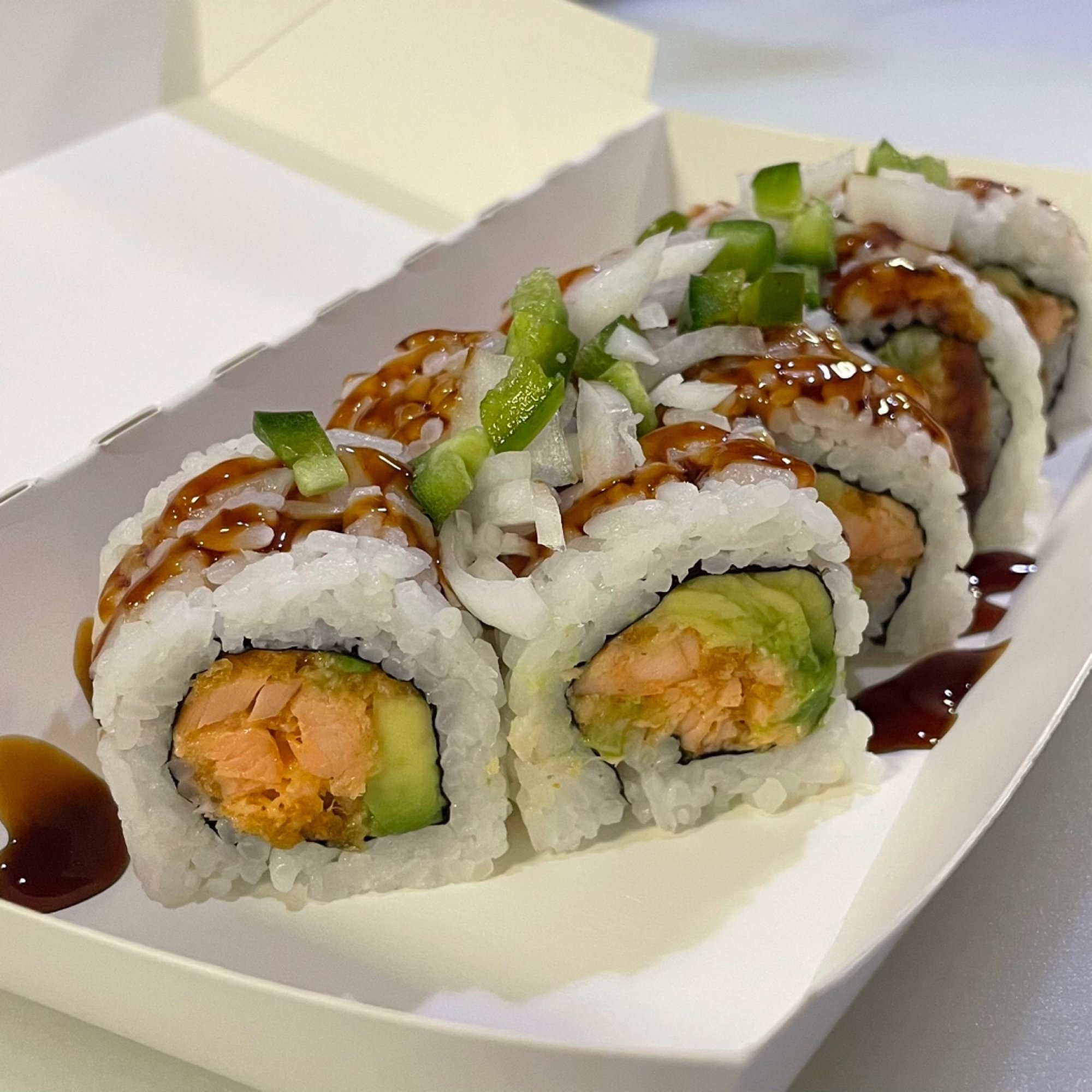 Baked Salmon Roll (Cooked)