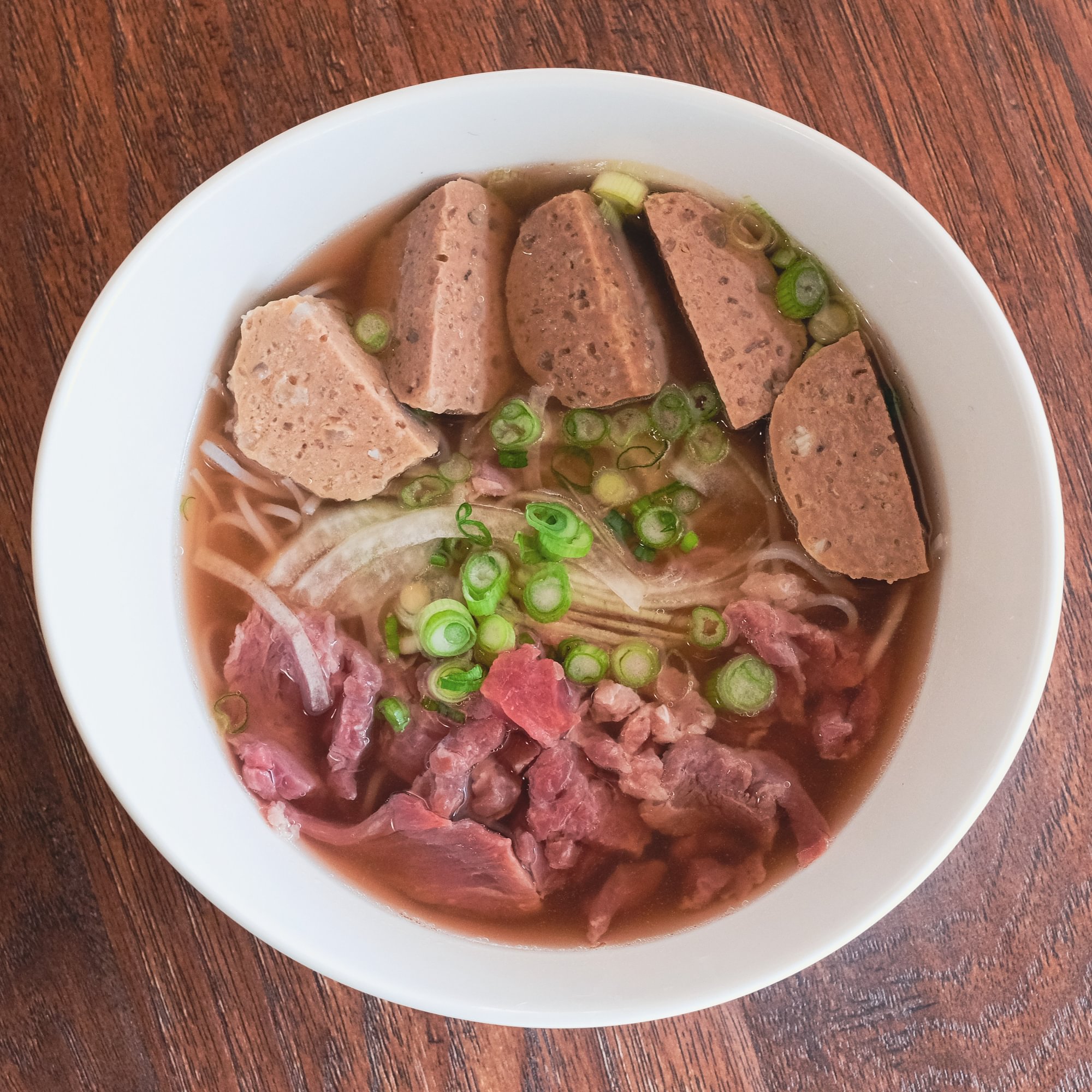 Pho Tai Bo Vien - Flank Steak & Meatball